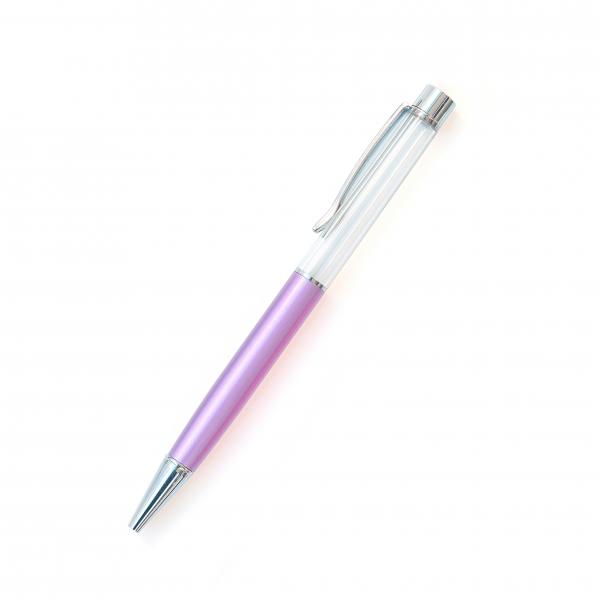 ハーバリウムキット<ボールペン>　ペン軸:パールラベンダー