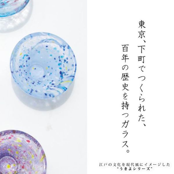 江戸硝子の浅鉢・豆皿「たまや(2点セット)」