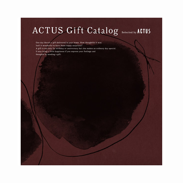 ACTUSギフトカタログ(ワインレッド)