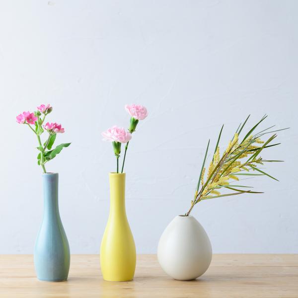 Flower vase ブルーグレー
